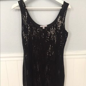 Soprano Black Glittery Dress